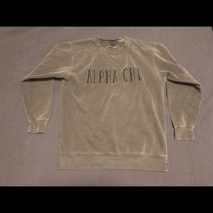 Alpha Chi Omega oversized sweatshirt